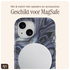 AVY Apple iPhone 14 / 13 Hoesje MagSafe Back Cover Obscura Blue afbeelding 9