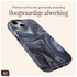 AVY Apple iPhone 14 / 13 Hoesje MagSafe Back Cover Obscura Blue afbeelding 10