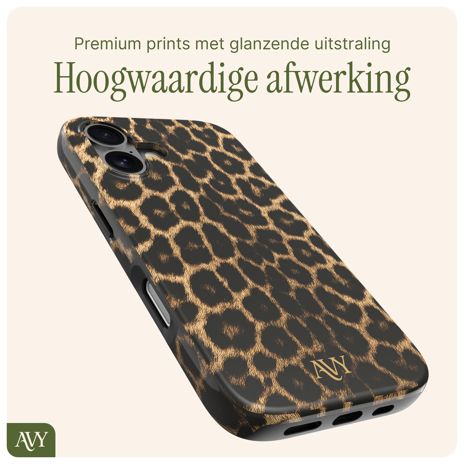AVY Apple iPhone 17 Hoesje MagSafe Back Cover - Panthera Chic afbeelding 7