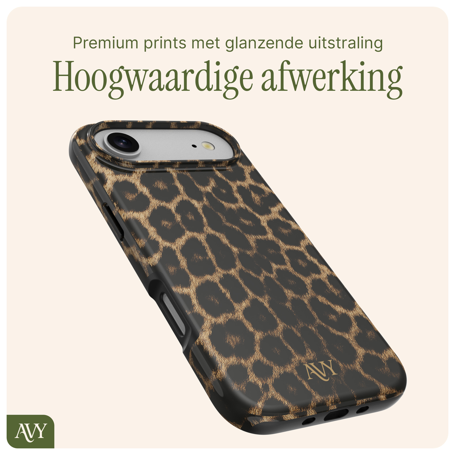 AVY Apple iPhone Air Hoesje MagSafe Back Cover - Panthera Chic afbeelding 7