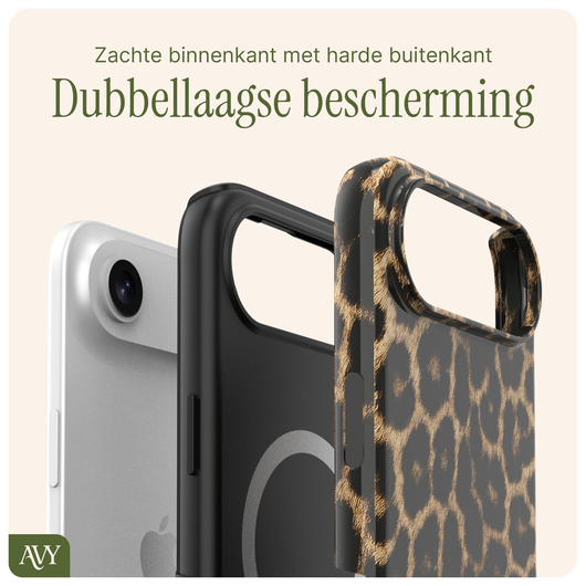 AVY Apple iPhone Air Hoesje MagSafe Back Cover - Panthera Chic afbeelding 5