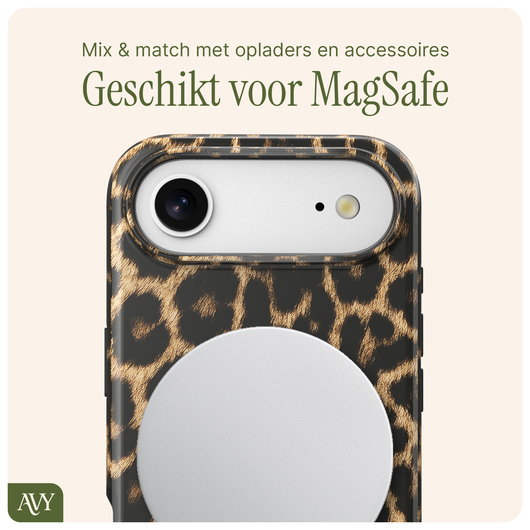 AVY Apple iPhone Air Hoesje MagSafe Back Cover - Panthera Chic afbeelding 6