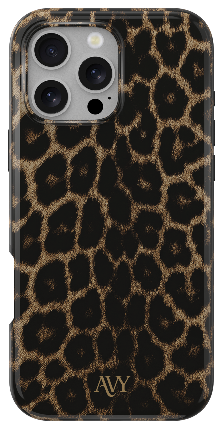 AVY Apple iPhone 16 Pro Max Hoesje MagSafe Back Cover Panthera Chic afbeelding 1