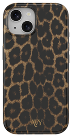 AVY Apple iPhone 14 / 13 Hoesje MagSafe Back Cover Panthera Chic