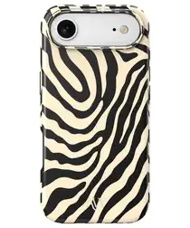AVY Apple iPhone Air Hoesje MagSafe Back Cover - Serengeti Zebra afbeelding