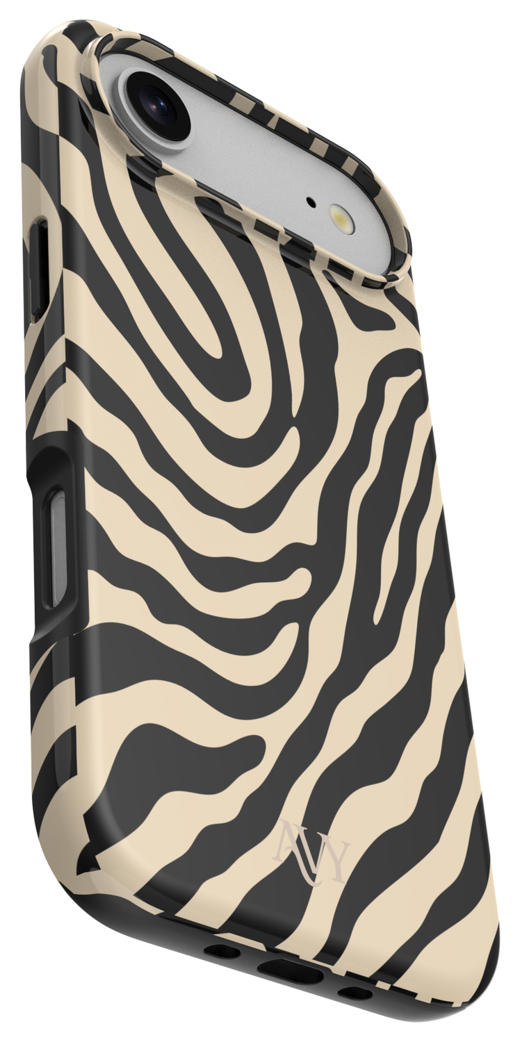 AVY Apple iPhone Air Hoesje MagSafe Back Cover - Serengeti Zebra afbeelding 8