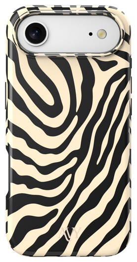 AVY Apple iPhone Air Hoesje MagSafe Back Cover - Serengeti Zebra afbeelding 1