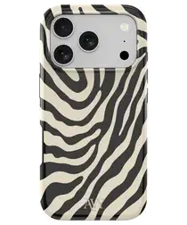 AVY Apple iPhone 17 Pro Max Hoesje MagSafe Back Cover - Serengeti Zebra afbeelding