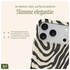 AVY Apple iPhone 17 Pro Max Hoesje MagSafe Back Cover - Serengeti Zebra afbeelding 5