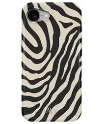 AVY Apple iPhone 16e Hoesje MagSafe Back Cover Serengeti Zebra afbeelding