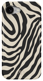 AVY Apple iPhone 16e Hoesje MagSafe Back Cover Serengeti Zebra