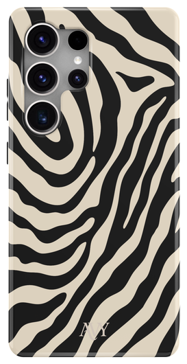 AVY Samsung Galaxy S25 Ultra Hoesje MagSafe Back Cover Serengeti Zebra afbeelding 1