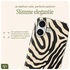 AVY Apple iPhone 16 Hoesje MagSafe Back Cover Serengeti Zebra afbeelding 9