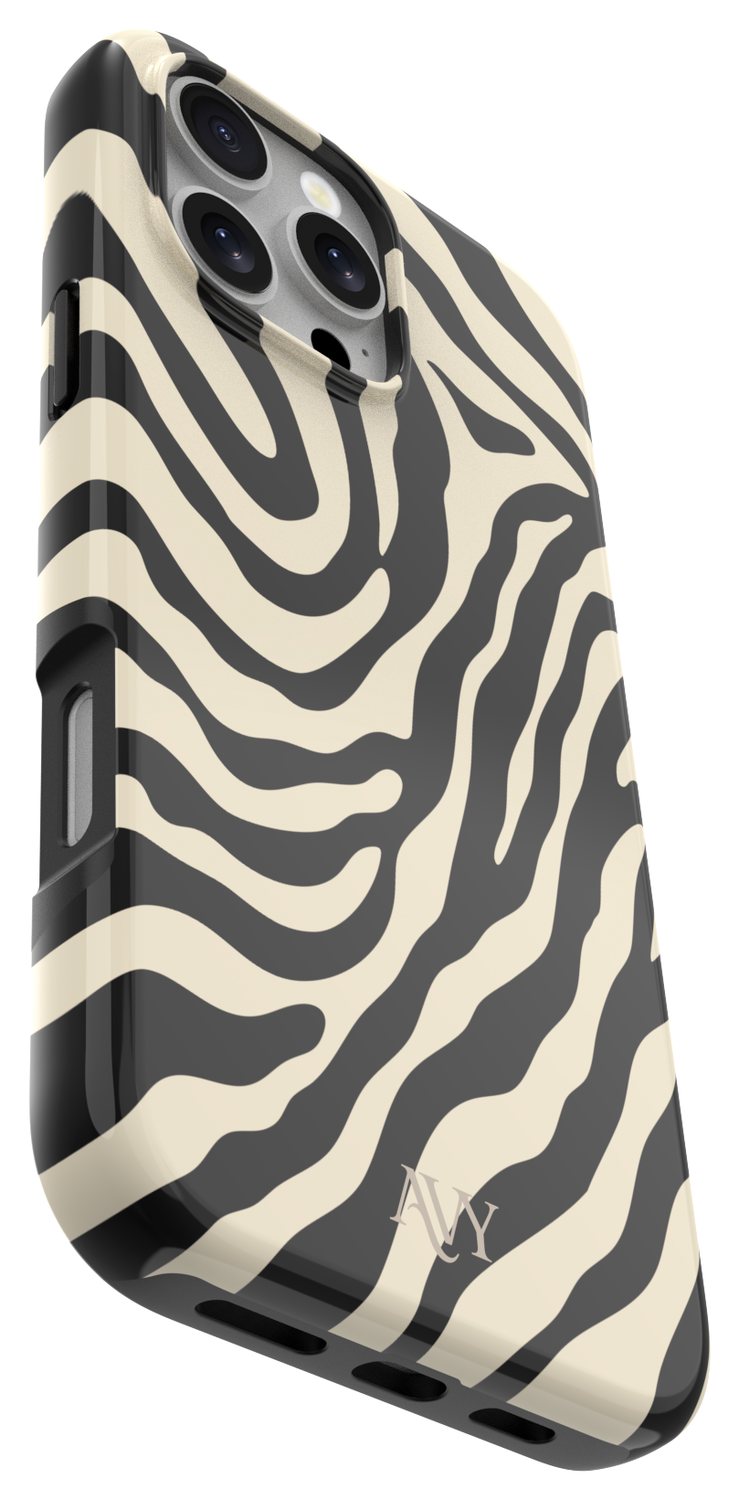 AVY Apple iPhone 16 Pro Max Hoesje MagSafe Back Cover Serengeti Zebra afbeelding 15