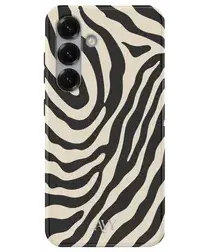 AVY Samsung Galaxy S24 Plus Hoesje MagSafe Back Cover Serengeti Zebra afbeelding
