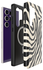 AVY Samsung Galaxy S24 Ultra Hoesje MagSafe Back Cover Serengeti Zebra afbeelding 16