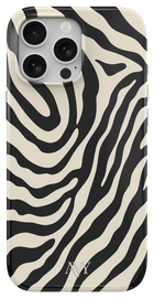 AVY Apple iPhone 14 Pro Max Hoesje MagSafe Back Cover Serengeti Zebra afbeelding