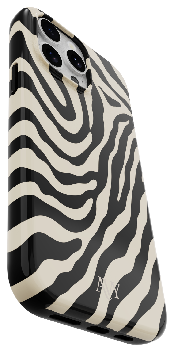AVY Apple iPhone 12 / 12 Pro Hoesje MagSafe Back Cover Serengeti Zebra afbeelding 13