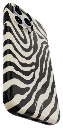 AVY Apple iPhone 12 / 12 Pro Hoesje MagSafe Back Cover Serengeti Zebra afbeelding 13
