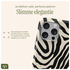 AVY Apple iPhone 12 / 12 Pro Hoesje MagSafe Back Cover Serengeti Zebra afbeelding 8