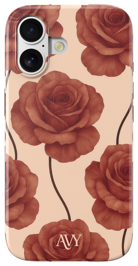 AVY Apple iPhone 17 Hoesje MagSafe Back Cover - Botanique Roses afbeelding 1