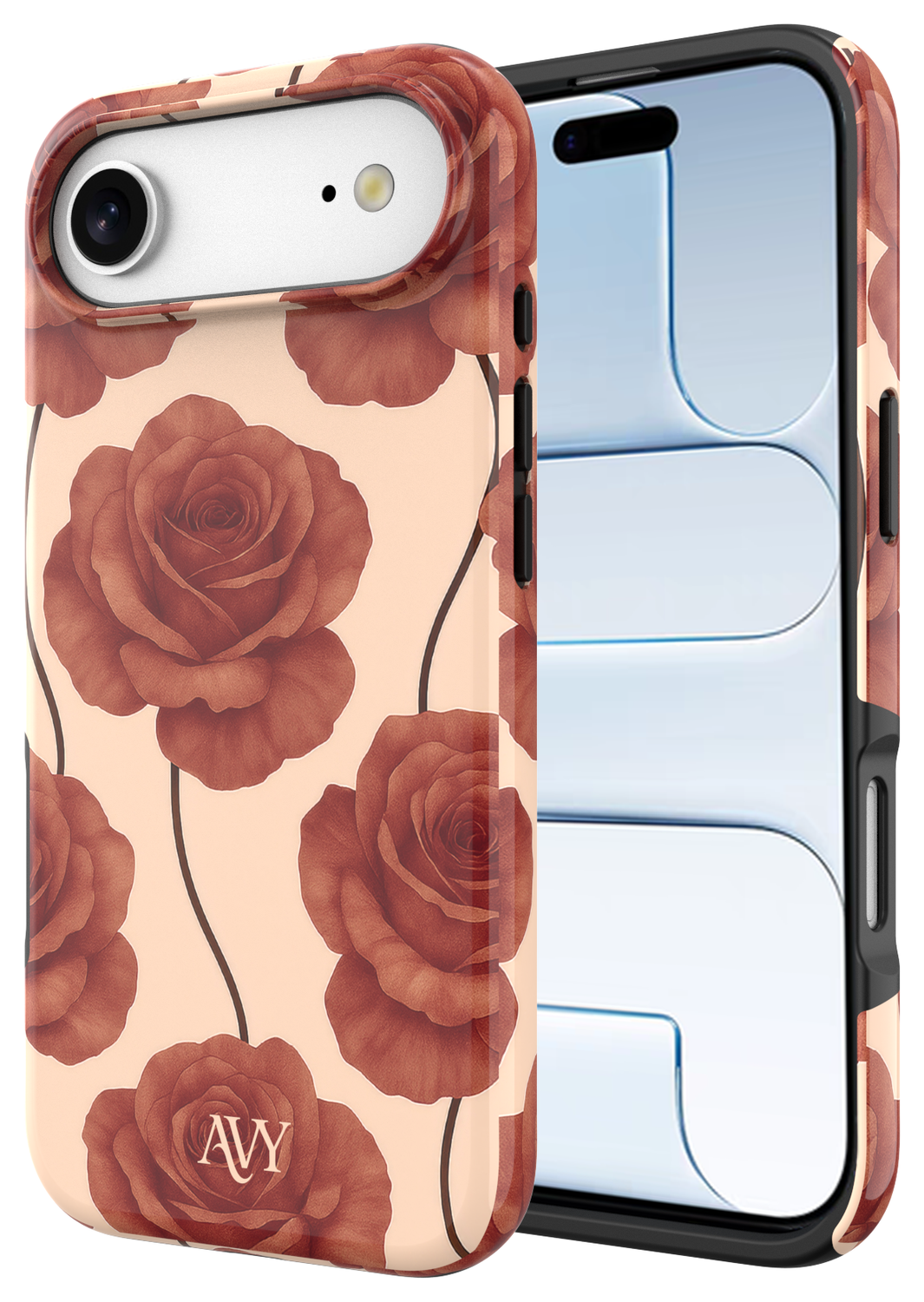 AVY Apple iPhone Air Hoesje MagSafe Back Cover - Botanique Roses afbeelding 11