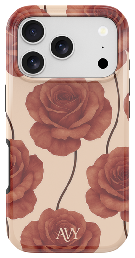 AVY Apple iPhone 17 Pro Max Hoesje MagSafe Back Cover - Botanique Roses afbeelding 1