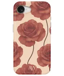 AVY Apple iPhone 16e Hoesje MagSafe Back Cover Botanique Roses afbeelding