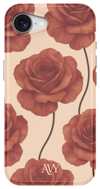 AVY Apple iPhone 16e Hoesje MagSafe Back Cover Botanique Roses afbeelding