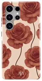 AVY Samsung Galaxy S25 Ultra Hoesje MagSafe Back Cover Botanique Roses afbeelding