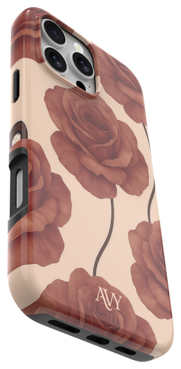 AVY Apple iPhone 16 Pro Max Hoesje MagSafe Back Cover Botanique Roses afbeelding 14