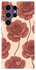 AVY Samsung Galaxy S24 Ultra Hoesje MagSafe Back Cover Botanique Roses