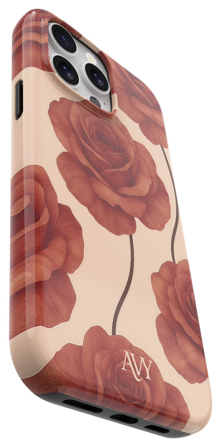 AVY Apple iPhone 12 / 12 Pro Hoesje MagSafe Back Cover Botanique Roses afbeelding 13