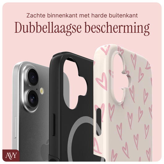 AVY Apple iPhone 17 Hoesje MagSafe Back Cover - Cupid Blush afbeelding 5
