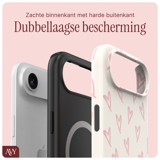 AVY Apple iPhone Air Hoesje MagSafe Back Cover - Cupid Blush afbeelding 5