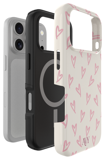 AVY Apple iPhone 17 Pro Max Hoesje MagSafe Back Cover - Cupid Blush afbeelding 12