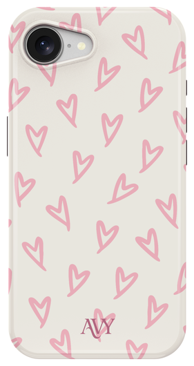 AVY Apple iPhone 16e Hoesje MagSafe Back Cover - Cupid Blush afbeelding 1
