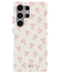 AVY Samsung Galaxy S25 Ultra Hoesje MagSafe Back Cover Cupid Blush afbeelding