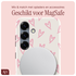 AVY Samsung Galaxy S24 Hoesje MagSafe Back Cover Cupid Blush afbeelding 7