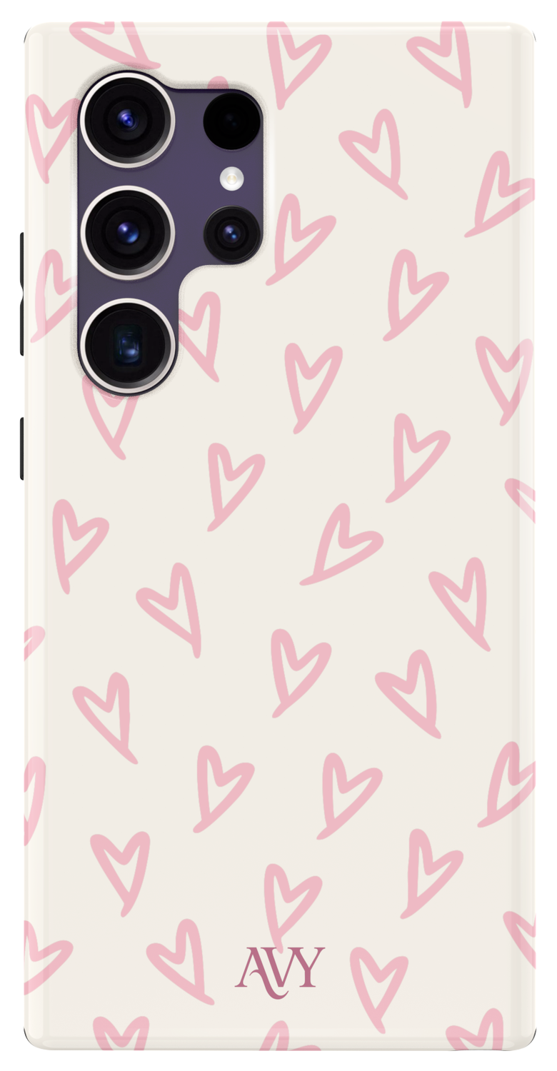AVY Samsung Galaxy S24 Ultra Hoesje MagSafe Back Cover Cupid Blush afbeelding 1