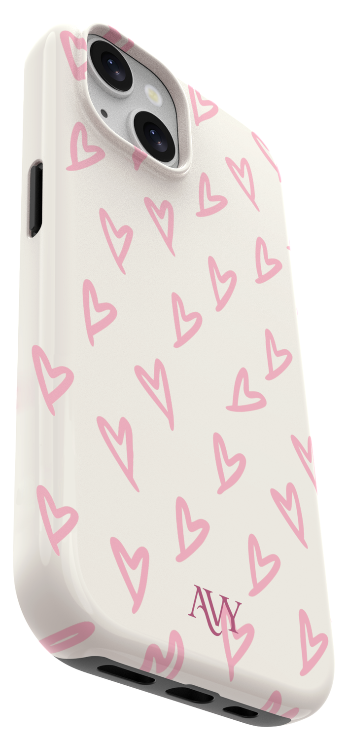 AVY Apple iPhone 14 / 13 Hoesje MagSafe Back Cover Cupid Blush afbeelding 15