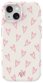 AVY Apple iPhone 14 / 13 Hoesje MagSafe Back Cover Cupid Blush