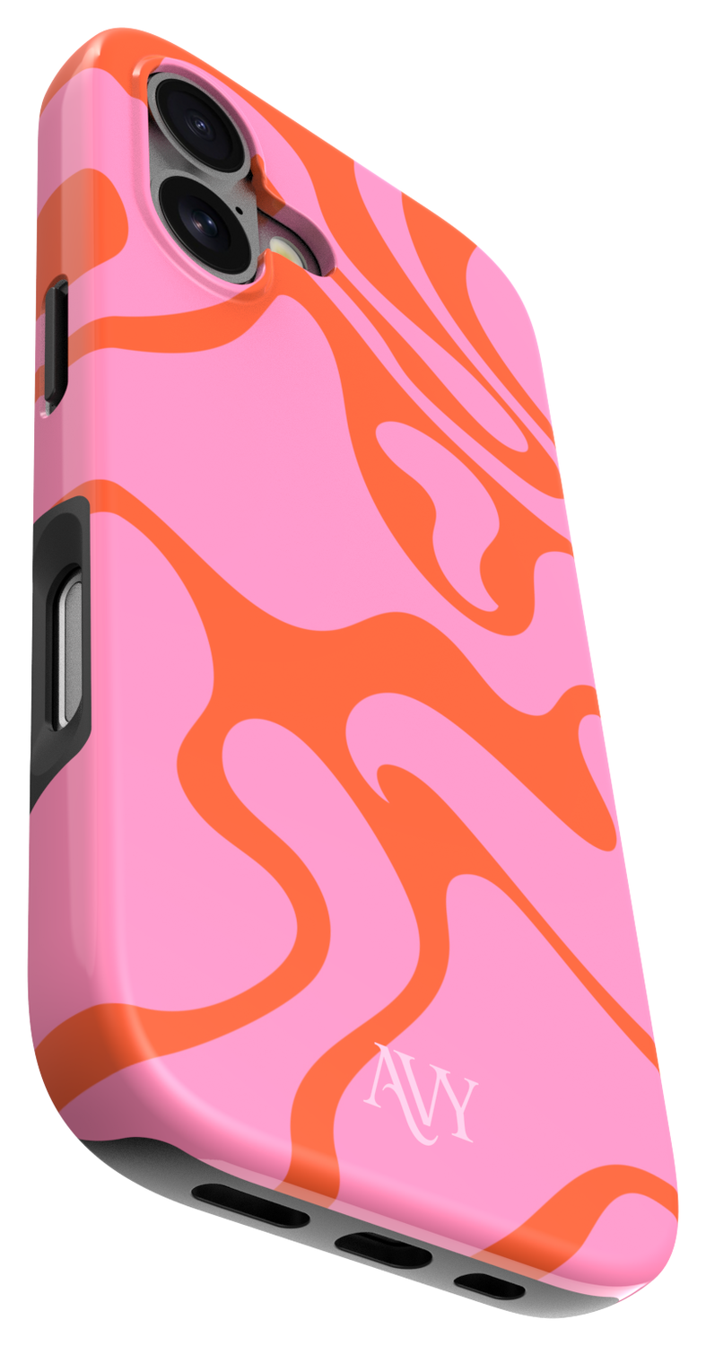 AVY Apple iPhone 17 Hoesje MagSafe Back Cover - Rosé Twist afbeelding 9