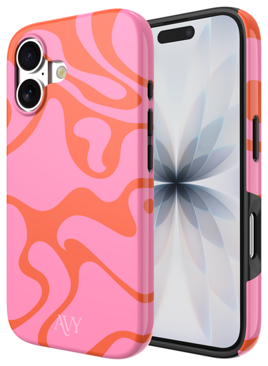 AVY Apple iPhone 17 Hoesje MagSafe Back Cover - Rosé Twist afbeelding 11
