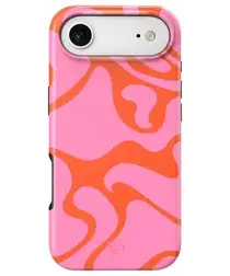 AVY Apple iPhone Air Hoesje MagSafe Back Cover - Rosé Twist afbeelding