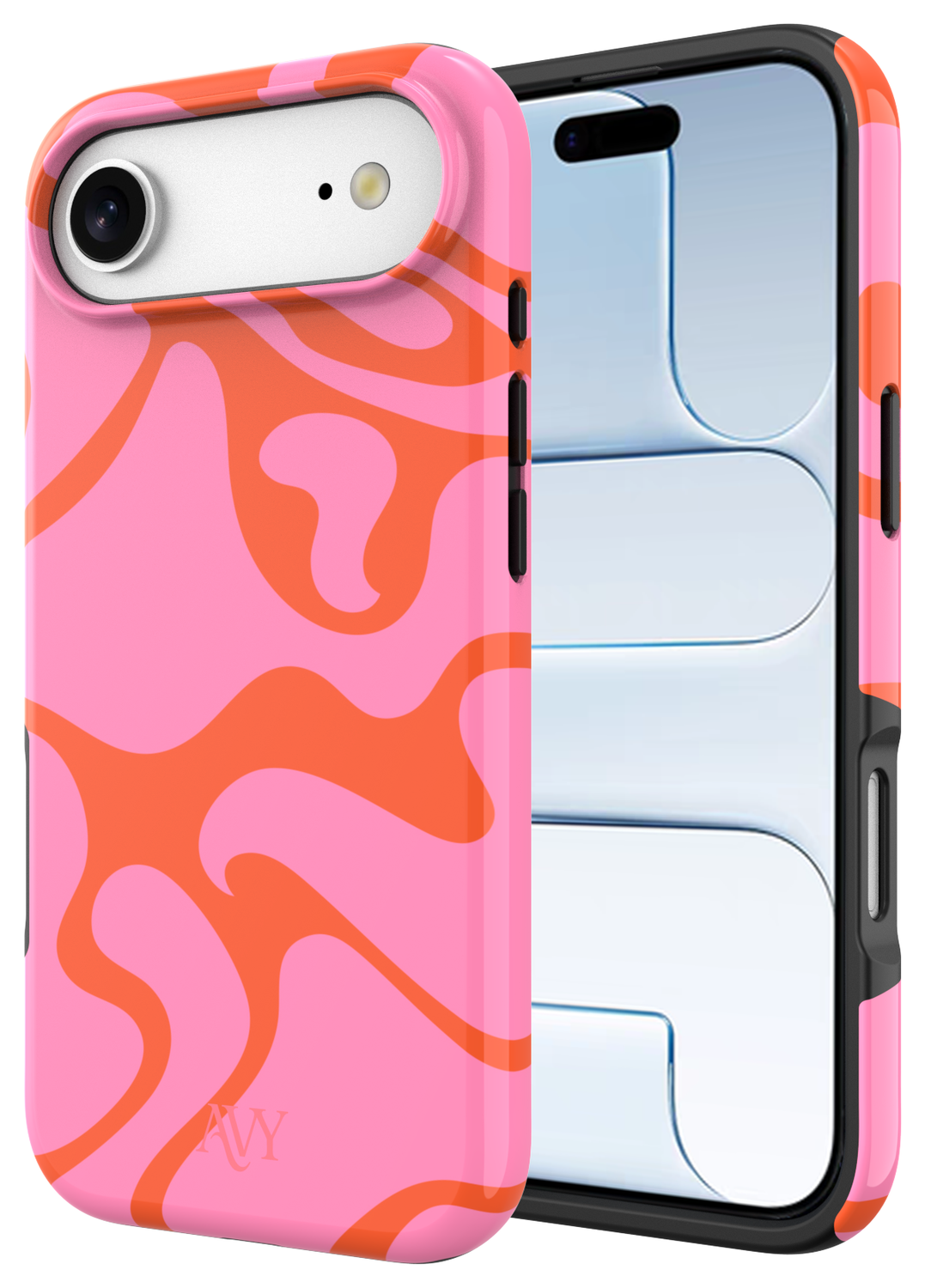 AVY Apple iPhone Air Hoesje MagSafe Back Cover - Rosé Twist afbeelding 10