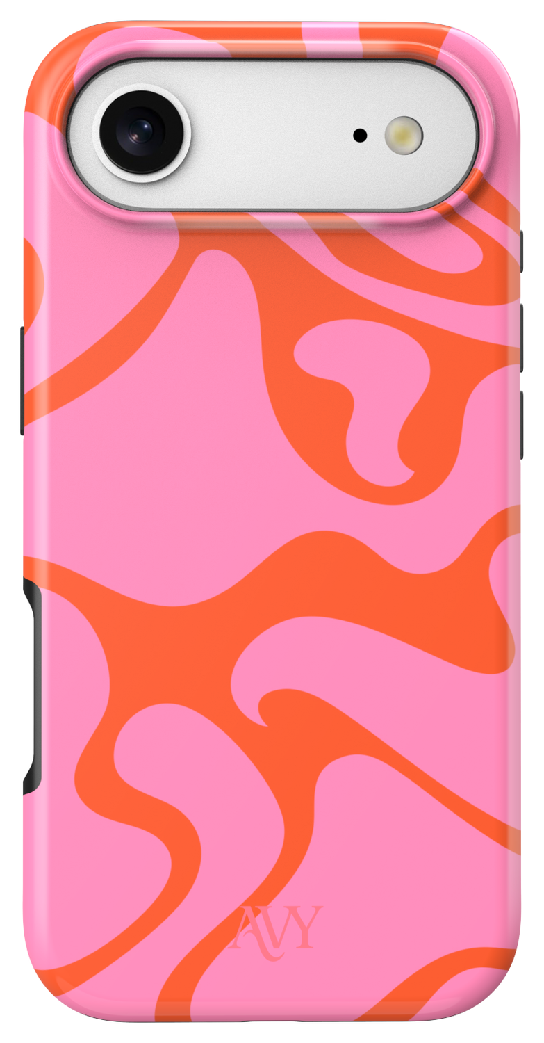 AVY Apple iPhone Air Hoesje MagSafe Back Cover - Rosé Twist afbeelding 1