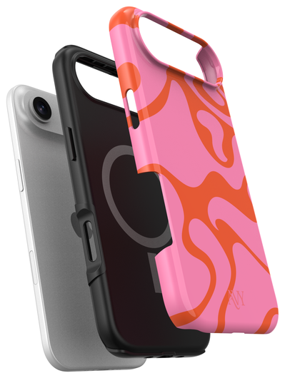 AVY Apple iPhone Air Hoesje MagSafe Back Cover - Rosé Twist afbeelding 12