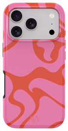 AVY Apple iPhone 17 Pro Max Hoesje MagSafe Back Cover - Rosé Twist