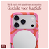 AVY Apple iPhone 17 Pro Max Hoesje MagSafe Back Cover - Rosé Twist afbeelding 6